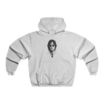 John Lennon Black and White Portrait Hooded Sweatshirt NuBlend - Mens - £34.57 GBP+