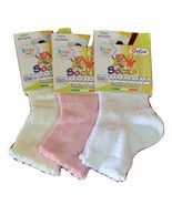 3 Pairs Socks Short Baby Girl Wire Scotland Gelso Art. 308 Made IN Italy - £5.97 GBP