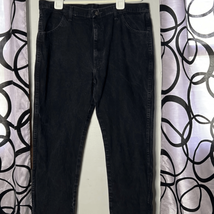 Rustler 40 x 30 black denim jeans - £10.99 GBP