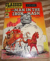 Classics Illustrated #54 HRN 111 vg/fn 5.0 The Man in the Iron Mask - $14.85