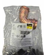 NEW 25 Pieces Viega ProPress 77037 1-1/2&quot; x 1-1/2&quot; P1 x P2 Copper 90° Elbow - $699.41 CAD
