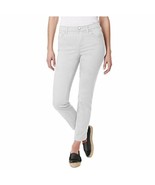 Buffalo David Bitton Super Stretch Skinny Ankle Grazer Pant Mid Rise White  - $22.56 CAD