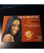 Creme Of Nature With Argan Oil Relaxer- SUPER Advanced Straightening 1 B... - $46.33 CAD