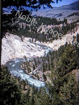 1963 Calcite Springs at Yellowstone National Park Wyoming 35mm Slide - £4.27 GBP