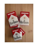 10 Collectible Empty Original Marlboro Empty Cigarette Crafting Boxes Re... - £7.79 GBP