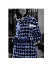 1960s Houndstooth Check Double Breasted Coat - Crochet pattern (PDF 6850) - $3.75