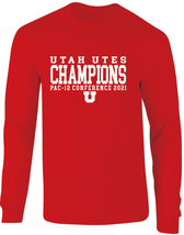 Utah Utes 2021 Pac-12 Conference Champions Long Sleeve T-Shirt - $24.99+