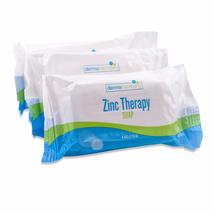 Dermaharmony Pyrithione Zinc (ZnP) Therapy Soap 4 oz Bars - 3 Pack - for Seborrh - £17.15 GBP