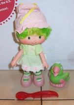 1981 Strawberry Shortcake Lime Chiffon with Parfait &amp; Comb 100% Complete SSC - £33.94 GBP