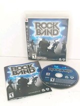 Rock Band PS3 (Sony PlayStation 3, 2007) Complete with Manual / Tested &amp; Working - £7.38 GBP