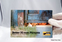 Kodak Better 35mm Pictures Manual Photo Guide Genuine (EN) pocket - $12.46