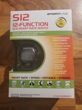 Sportline S12 Heart Rate / Calorie Monitor 12 Function ECG Accurate Spor... - £21.76 GBP