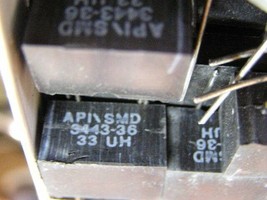 API SMD Delevan 3443-36K IC Fixed Inductors 33UH+/-10% 5.5A 52 MOHM Thro... - $12.00