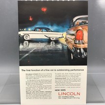 Vintage Magazine Ad Print Design Advertising Lincoln Automobiles - $12.86