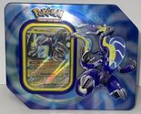 (1) Pokemon ex (Empty) Tin (1) foil promo card &quot;Miraidon ex&quot; - £9.59 GBP