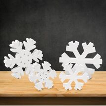 LadyRosian Wooden Snowflake Decorations 4 Pack Standing & Hanging Xmas O... - $147.81 MXN LadyRosian Wooden Snowflake Decorations 4 Pack Standing & Hanging Xmas O... - $147.81 MXN
