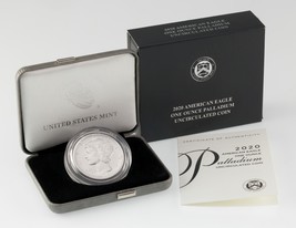 2020-W 1 Oz. Palladium Uncirculated Burnished American Eagle in Original... - $3,724.79 2020-W 1 Oz. Palladium Uncirculated Burnished American Eagle in Original... - $3,724.79