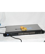 Cisco Systems Linksys SRW2024 V 1.3 24-Port 10/100/1000 Gigabit Switch w1f - $158.30 CAD