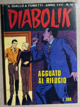 DIABOLIK #16 (1978) Italian language digest comic book VG+ - £11.86 GBP