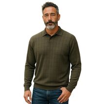 Mens Long Sleeve Dress Casual Shirt Van Heusen XXL - $9.06