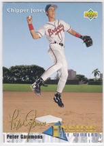 G) 1993 Upper Deck Baseball Trading Card - Chipper Jones #459 - £1.57 GBP