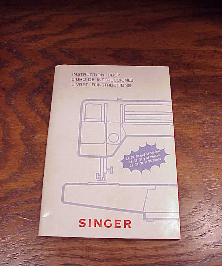 1994 Singer Sewing Machine Instruction Manual, part number 357015-001 - $9.95