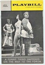 Playbill A Funny Thing Happened on the Way to the Forum Zero Mostel 1962 - $17.82