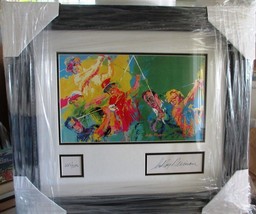 Leroy neiman Golf Arnold Palmer Nicklas Snead Hogan Trevino Lecteur Frm de Poche - £358.45 GBP