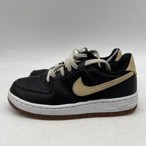 Nike Air Force 1 LV8 CZ2662-001 Boys Black White Lace Up Sneaker Shoes Size 13C - $39.59