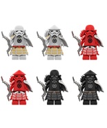 6pcs Star Wars Tamashii Nations Samurai Stormtrooper Minifigures Minifig... - $24.99