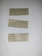 1956 Hamilton, Ohio POST OFFICE EPHEMERA MONEY ORDER RECEIPT LOT 3 TN Fi... - $111.83 MXN