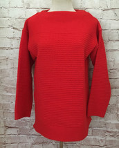 Vintage Browns of Bermuda pure British wool Tomato red sweater 36”-38” B... - $44.00