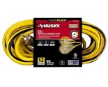 Husky VividFlex 25 ft. Heavy Duty Indoor/Outdoor Extension Cord with Lig... - $23.27