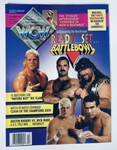 WCW Wrestling Magazine December 1993 Ric Flair, Stinger, Dustin Rhodes No Label - $27.50