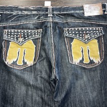 Rich Kids Studded Embroidered Jeans 44 - £18.37 GBP