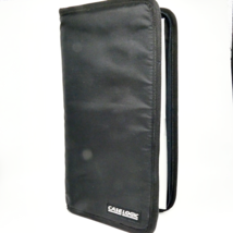 Vintage CASE LOGIC Carrying Case Tote Storage Zippered Protection Good C... - $9.89