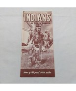 1966 Indians Of South Dakota Travel Brochure - $1,488.27 MXN