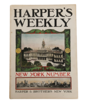 Vintage Harpers Weekly Magazine November 1902 - £15.72 GBP