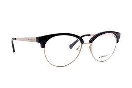 New Michael Kors Eyeglasses Frame MK3013 Anouk 1142 BLACK/SILVER 52-17-135 - £46.63 GBP