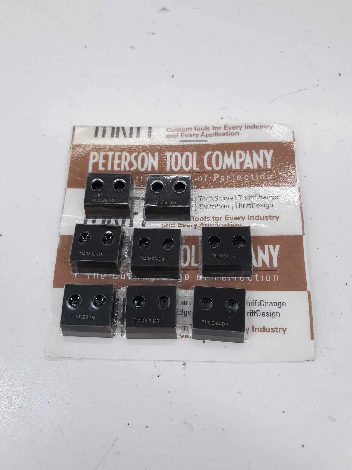   Peterson Tool TL10393-D3 Thriftform Insert cutter Lot of 8 - $32.00