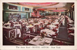 The Astor Roof Hotel Astor New York Postcard PC416 - £3.90 GBP