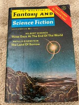 The Magazine of Fantasy and Science Fiction Hilbert Schenck Vol 53 No 3 Sep 1977 - £9.66 GBP