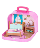 Li&#39;l Woodzeez Travel Suitcase Bedroom Playset - $16.33