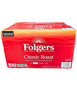 Folgers Classic Medium Roast K-Cup Coffee Pods 100 Count - $94.27 CAD