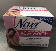 Nair Microwavable Body Wax Kit Salon Divine Sensual Orchid - $28.20