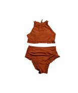 Brand New Two-piece Bikini Set  Size Medium Rust Color New Without Tags - $16.93 CAD