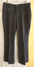 COLDWATER CREEK Steel Gray TROUSER FIT Stretch Corduroy Bootcut Pants (1... - $24.40