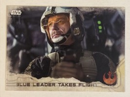 Rogue One Trading Card Star Wars #49 Blue Leader Takes Fight - £1.57 GBP