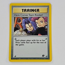 Pokemon Card Here Comes Team Rocket Holo Rare 15/82 - £10.21 GBP