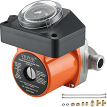 VEVOR 100W Hot Water Circulation Pump Stainless Steel Domestic Circulato... - £85.76 GBP